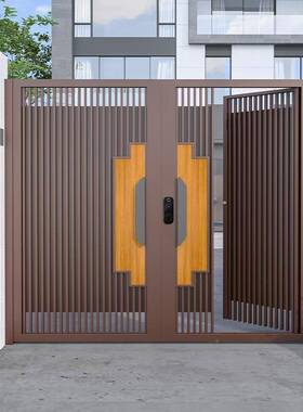 铝合金庭院大门别墅花园门户外栅栏门无品牌/乡村民入院宿子户双