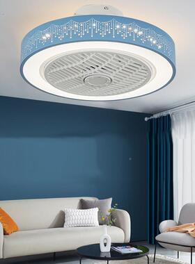 跨风扇灯吸顶灯境简约现代电风扇吊带餐FD-361灯静音卧室灯厅灯厂