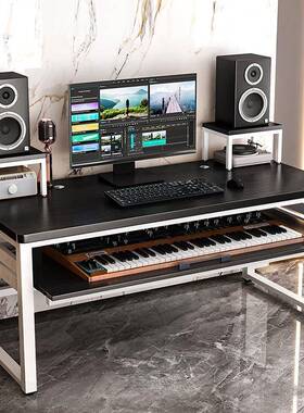 985编工i作台mdi键盘桌电子琴桌架电钢琴曲编曲台音乐工制作作琴桌子