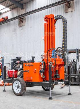 小气动打井机28米钻井设备自动水全井0钻机气76116动型冲击岩石钻