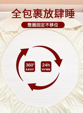 A类防水隔尿床笠罩单件205新款加厚床夹棉床罩YY08281床垫保护2罩