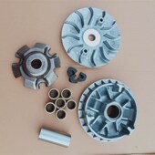 普利盘 光阳原厂赛艇250 前传动 CT250 铝风叶边件普利珠 300