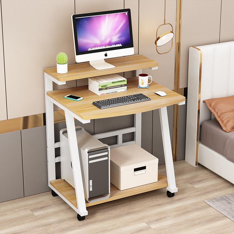 小户型电脑桌迷你书桌写字桌墙角拐角简易办公桌卧室学习桌可移动