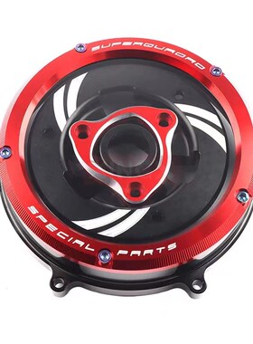 适用杜卡迪 改装透明离合器边盖离合装饰 959/1199/1299 V2 V4/S