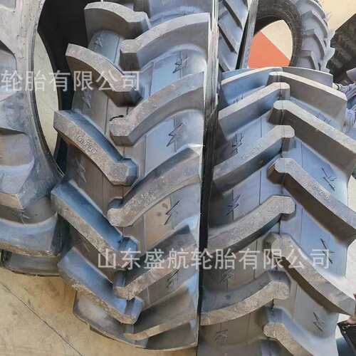 东方红拖拉机后轮轮胎16.9-34耐磨R-1人字花纹防滑型轮胎16.9-34