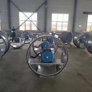隧道除尘双向对旋轴流风机sds射流风机立诺鑫风机生产厂家