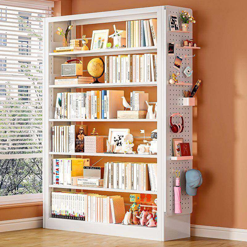 图书馆书架洞洞板家用钢制落地多层书柜学生儿童铁艺置物架货架厂,纺织面料/辅料/配套,纺织机械配件,淘宝优惠券,粉丝福利购,淘宝优惠卷
