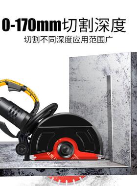 丰电力壁达单片机墙混凝土钢筋水石材手BOJ持式马路无开刷切割机