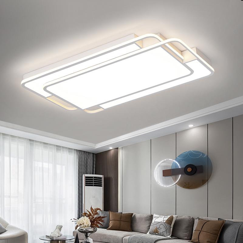 新款厅灯大气代简约全卧屋套餐组客合led吸顶灯室餐厅中OKD山现灯