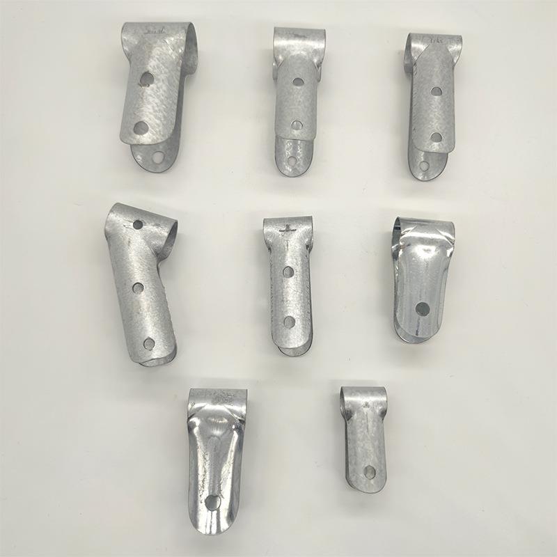 嘴卡温室鸭蔬菜大棚专用夹棚箍抱箍镀锌大连HYS接卡鸭嘴热卡T字卡