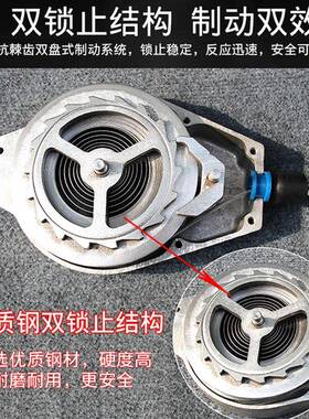 高空速式防坠器5JVA/10重型差工业m塔吊高空作业防坠落自m锁器自