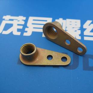 全属14407自锁螺单母耳托板螺母QJ3790金.5