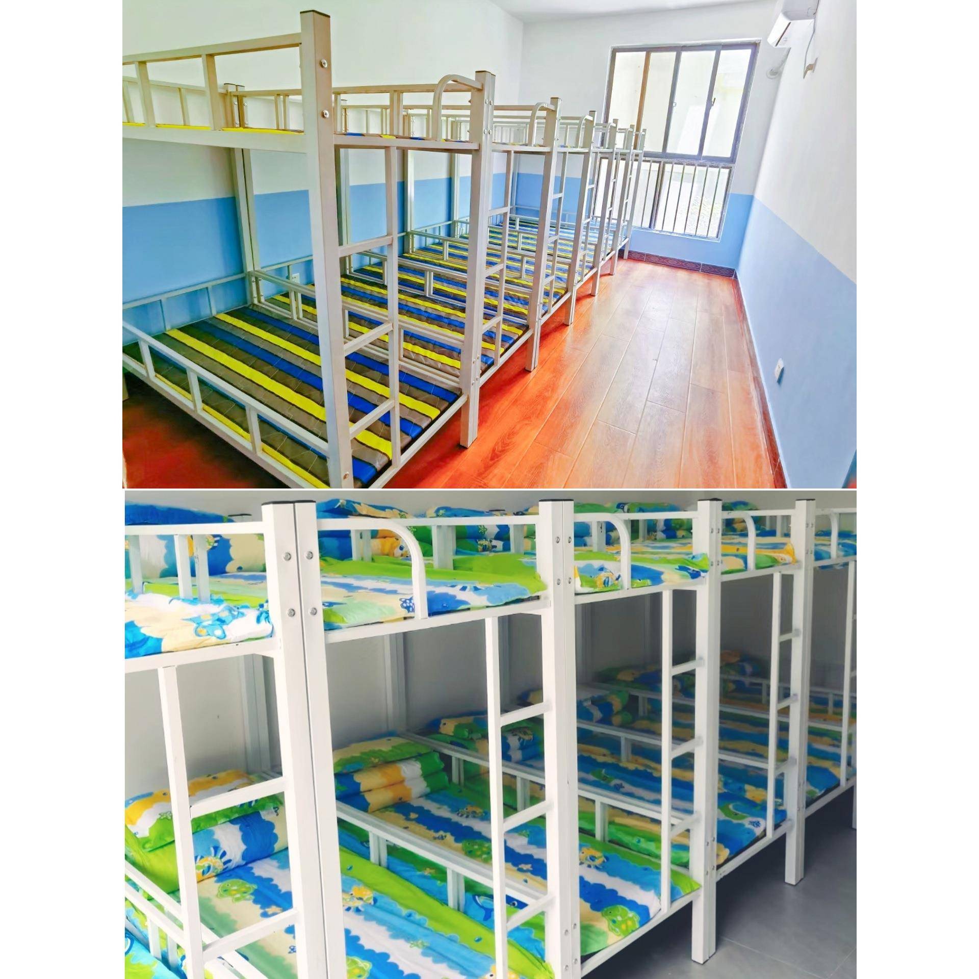 童辅ISJ导托管小学床儿生午托班双层铺小餐桌午睡午班休上下床可