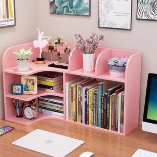 易儿童书架面置物架书柜子书桌简上收纳桌子多层桌书DEV小层架本