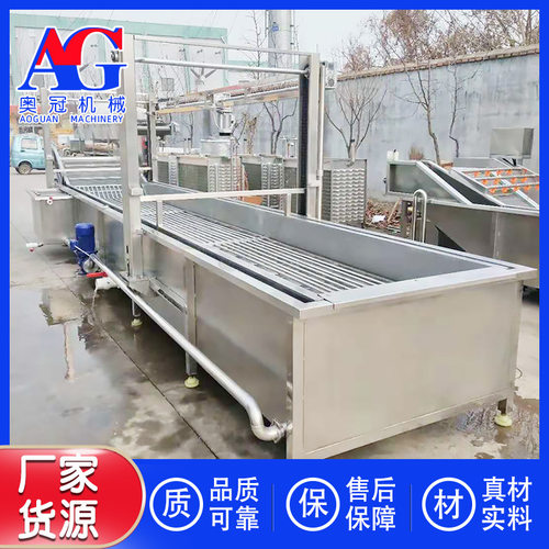 冻盘海产品解冻机 黄花鱼化冰机 恒温水肉制品解冻清洗流水线设备