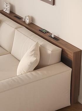 ?动沙发后置电物架靠墙背背夹缝超窄后实木后极窄墙边长KZV条桌小