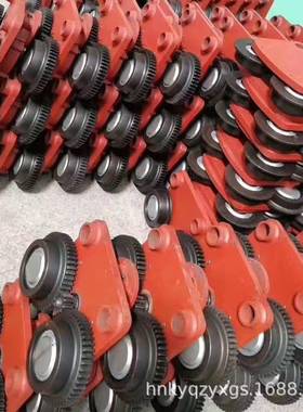 5吨电动芦导绳器车防上轨电动跑联电GFM轴器二节轴葫机转子