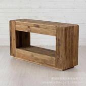 老榆木餐边柜实玄柜652靠墙入户条案物柜榻榻木米桌子喝茶关桌炕