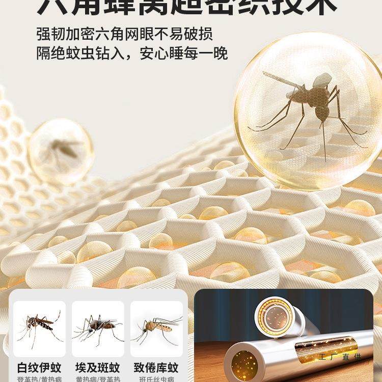 2093摔蚊帐遮光床室帘一体式家用卧全20防25新款型罩回底婴儿童防