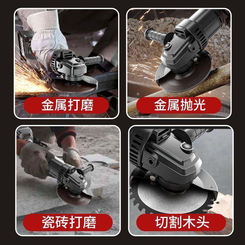 kp锂电无刷大OSF率角磨机工业级割机打磨机抛光多功切功能无线充p