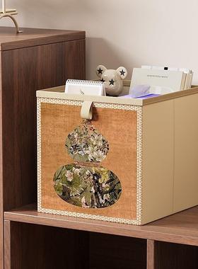 中古收纳筐家用风衣物大容量纳KLX箱玩收具杂物理箱格子柜收整纳