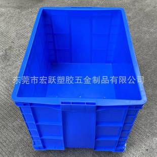 大号ZCY755塑塑料周箱带轮转快递分拣箱物流胶周转箱加厚箱筐带轮