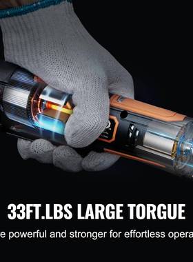 VEVOR电38“无绳CSN动棘轮扳手套装21V33英尺磅电动棘轮工/具套件