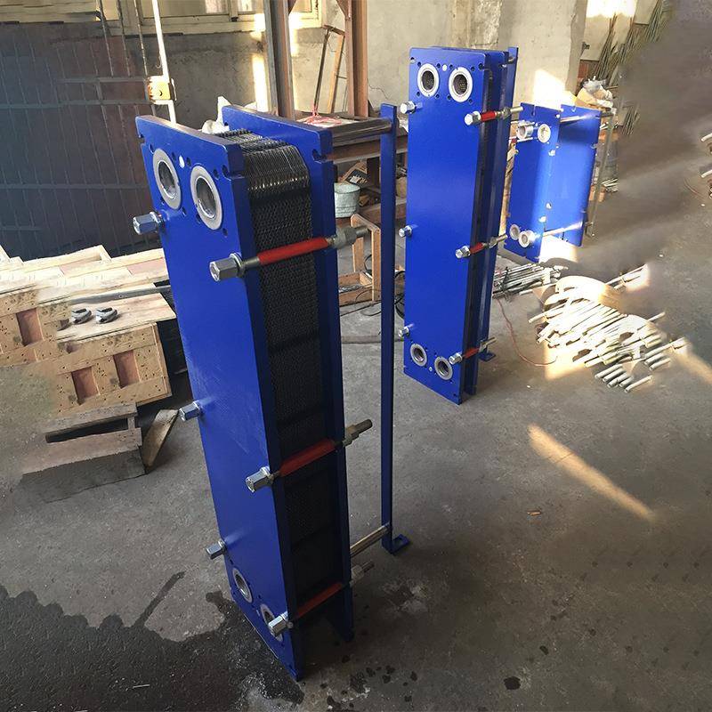 半焊式板力式换热器重供液制冷机换热器设备半氨接式换热器厂GUQ