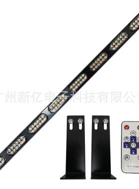 1v-24v货车2卡车改GDB装亮ED超防水L爆闪警示灯杆灯