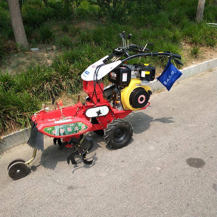 手扶式汽微耕机培多开功能油大棚果树UMM蔬菜开沟培土机大葱沟土