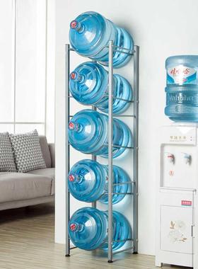 纯净水桶水饮水机桶F87587JT装架水支架家置用落地立式抽水器物架