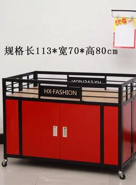 摊推叠车折车商场特卖展示摆架市超62014促销花车服装店货架甩货车