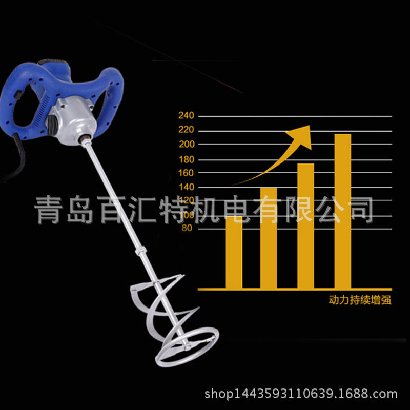 电钻带扳手涂料腻子搅拌器