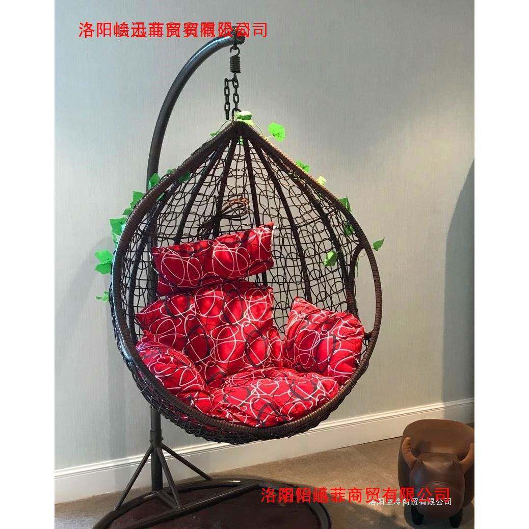 躺新款铁艺鸟巢吊椅吊篮秋千户外室内阳台DAM懒摇人吊床坐椅椅加