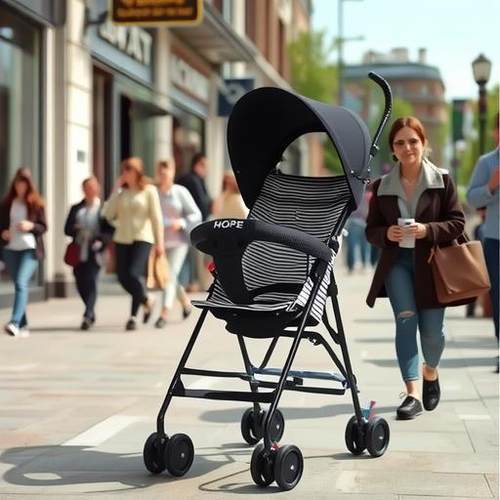 呵宝婴儿车推车轻便折叠手推车夏季儿童伞车遛娃车小孩旅游车
