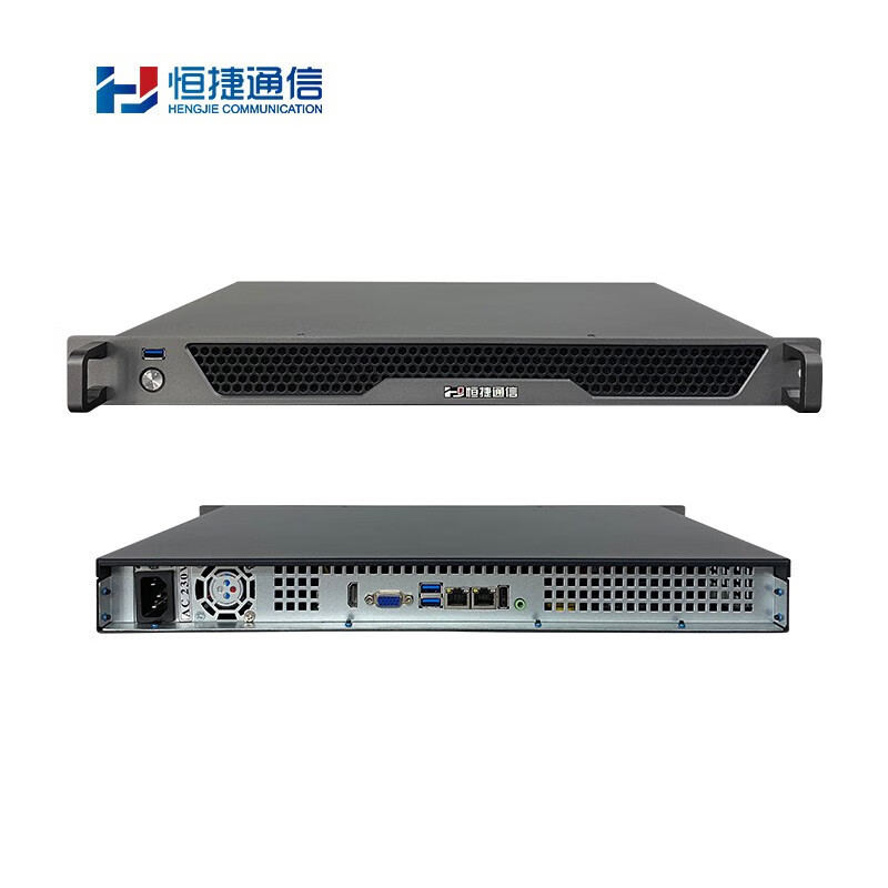 恒捷软交换设备HJ-E800S-L（100注册数）IPPBX支持SIP用户100