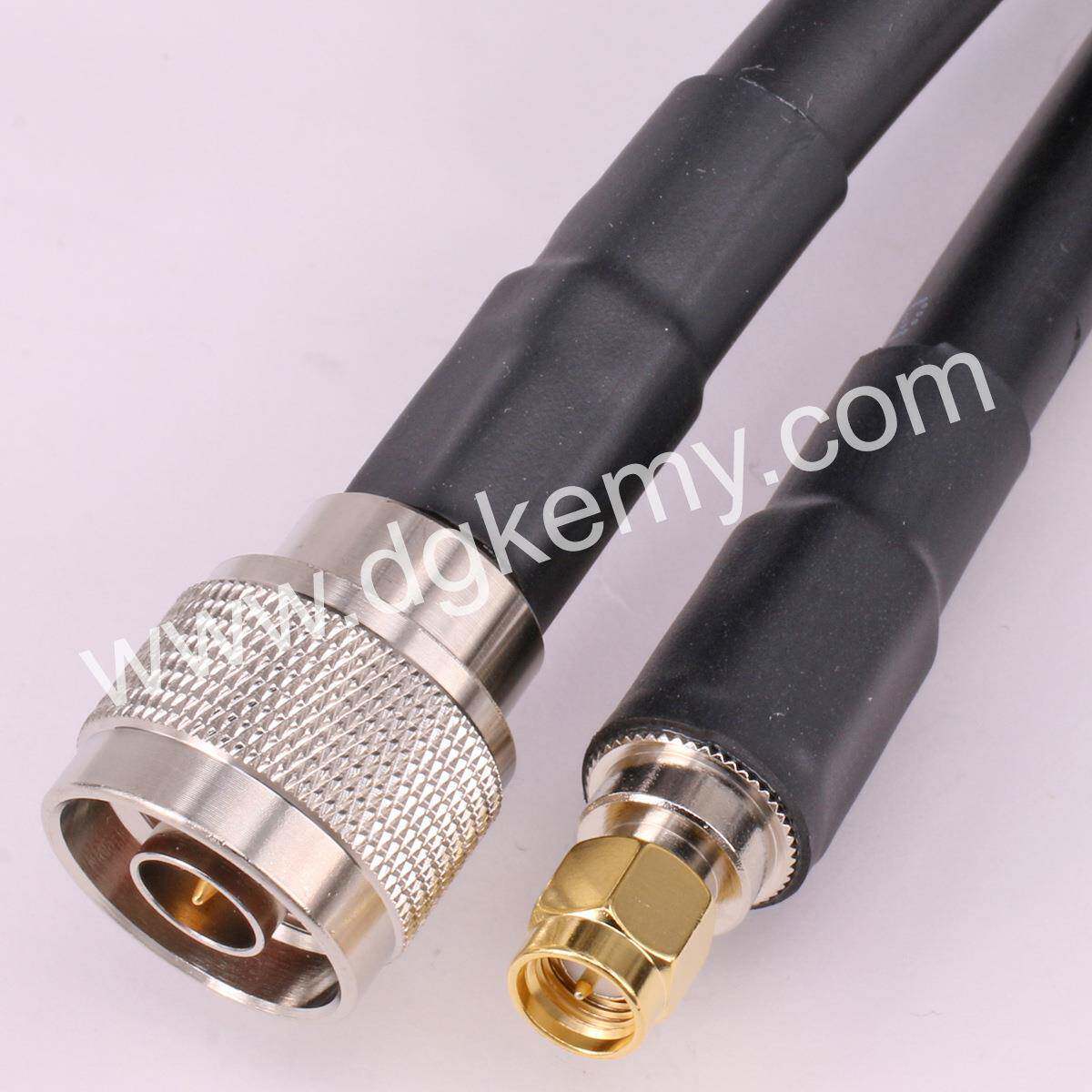 N直公转SMA直公头N-SMA-JJ-400射频连接器LMR400低损耗组件跳线