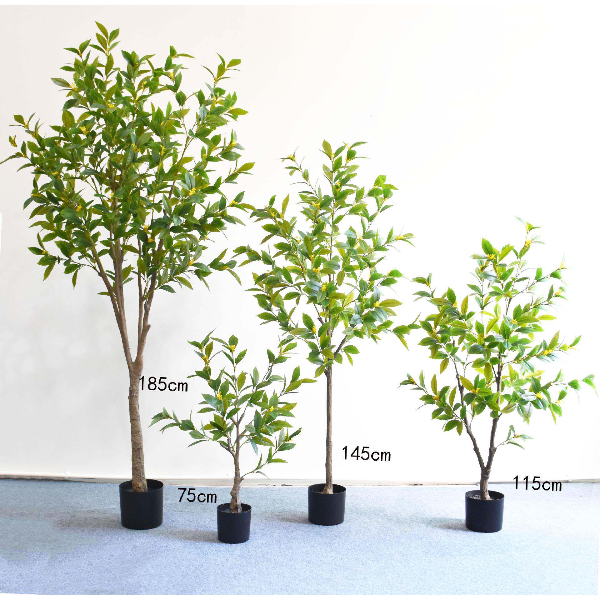 仿真月桂树室内盆栽月桂叶仿真植物办公室绿植装饰仿真树