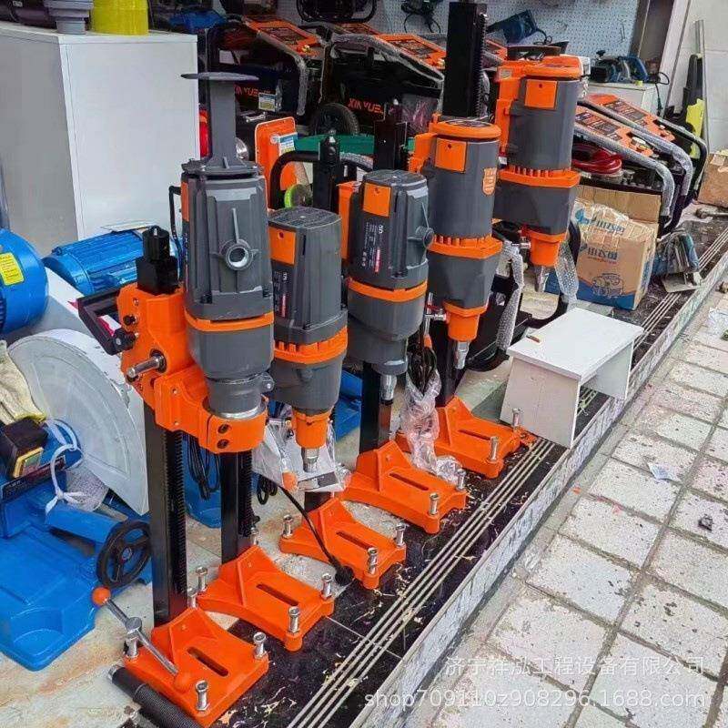 斜撑支架水钻快拆式水钻机打孔机钻孔机加长杆