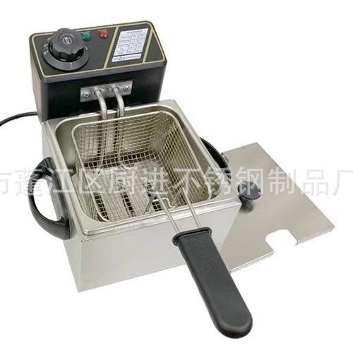/家用2L电炸炉油炸锅电炸锅油炸炉出口可改插头110V图片