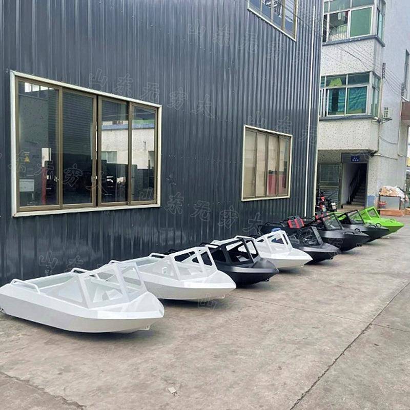 旅游景区铝合金电动卡丁船冲浪船户外多功能滑水艇娱乐竞技船