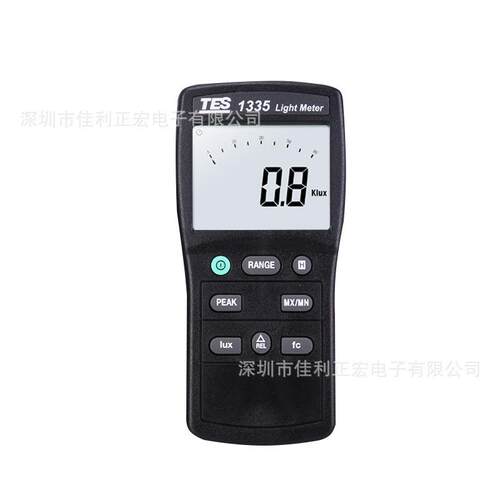 泰仕数位照度计TES-1335数字照度计