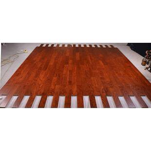 创诺尔智能发热地板地暖防水可温控强化拼花实木复合地板