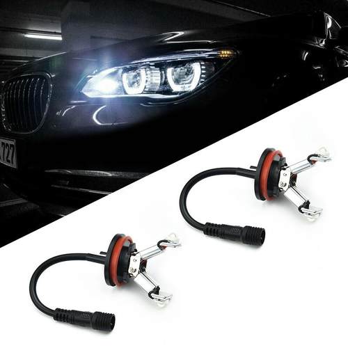 E92H8V型大灯适用宝马天使眼E87E82E90E93E70E71分叉带爪