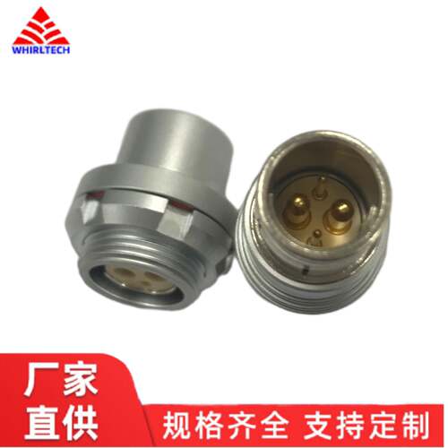 兼容Fischer圆形推拉自锁SS/G8.104.087大小电压防水连接器