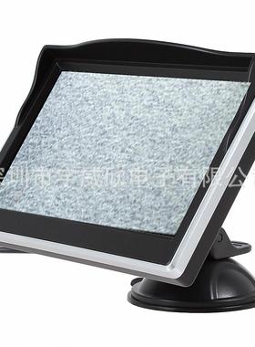 fpv航拍5寸高清高亮雪花屏TX60线AV信号输入飞机监视显示器