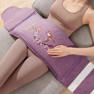 盐袋热敷包电加热粗盐海盐理疗袋艾草包肩颈腰间盘盐袋加长款全身