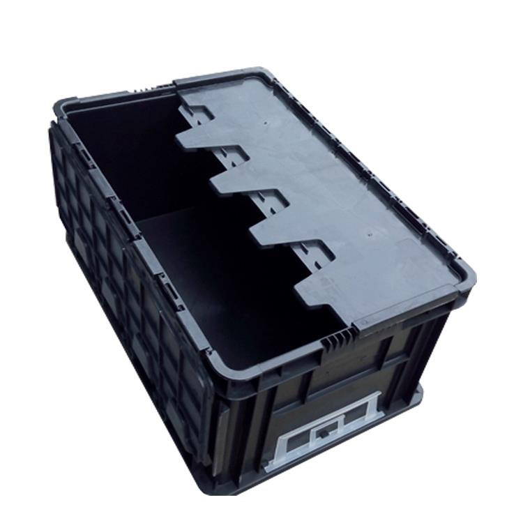 翻盖防静电箱600*400*280连体盖防静电箱上海ESD箱锯齿防静电箱