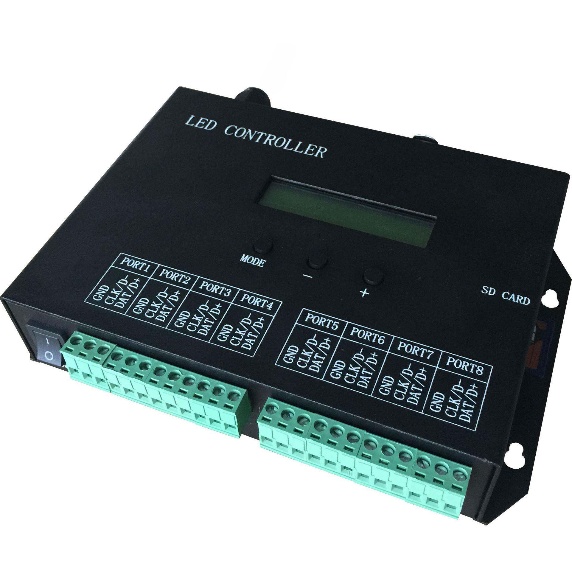 控台控制LED同步控制器DMX512控制器八口单机控制器亮化控制