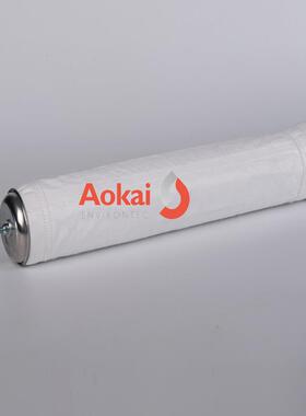 纯ptfEVL工业粉e尘微孔过滤袋工专用耐高温ptfe覆冲膜脉除尘化布